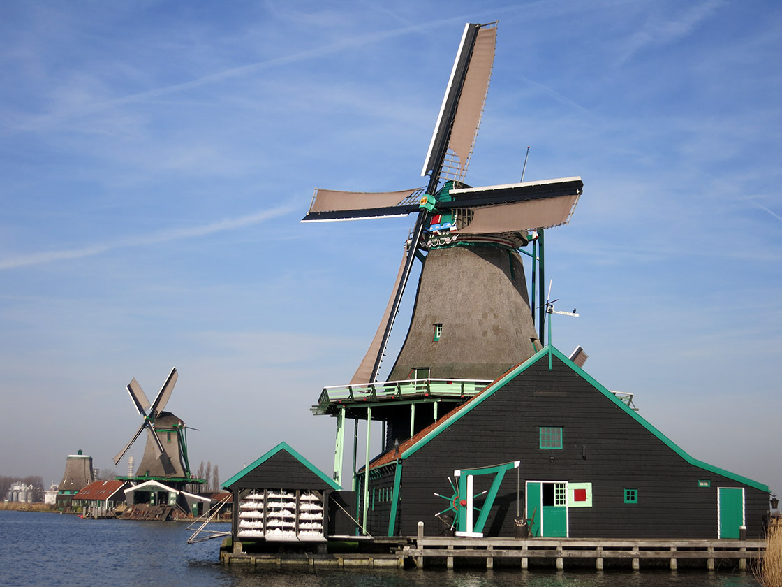 Molinos Zaanse Schans Holanda