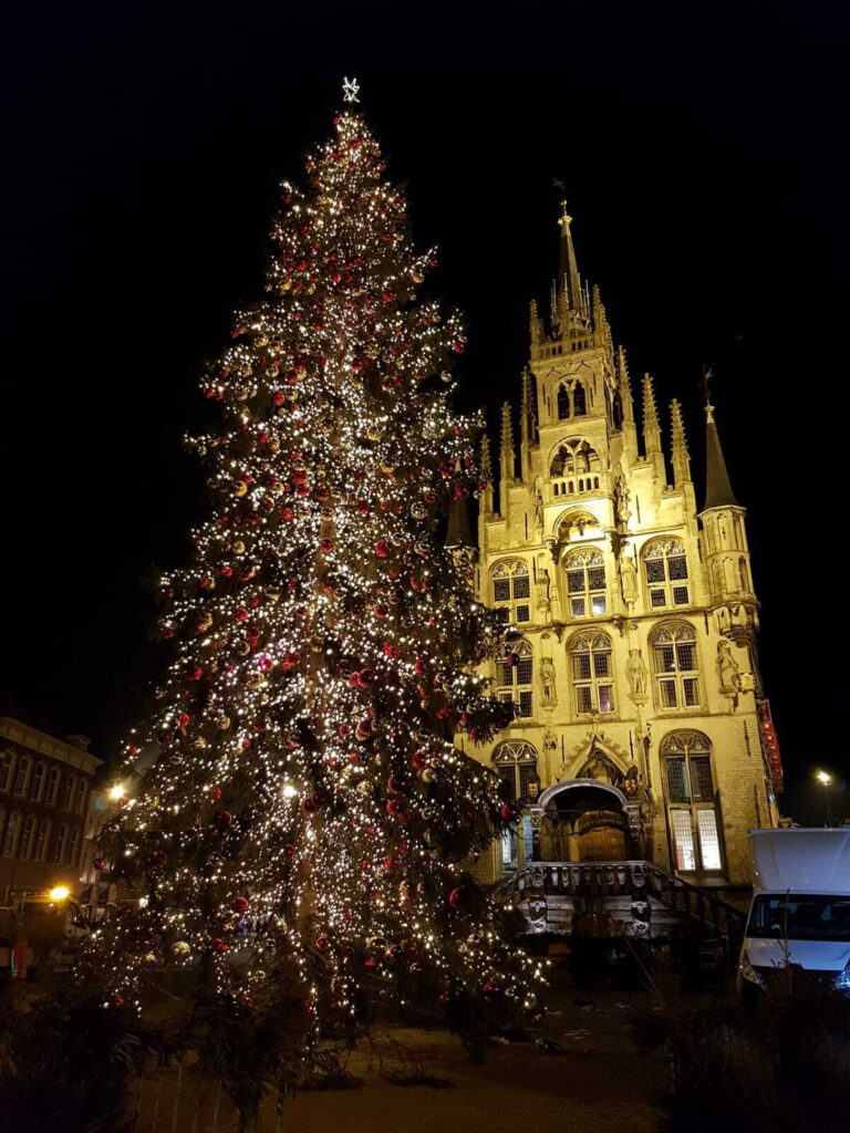 Árbol de Navidad en Gouda