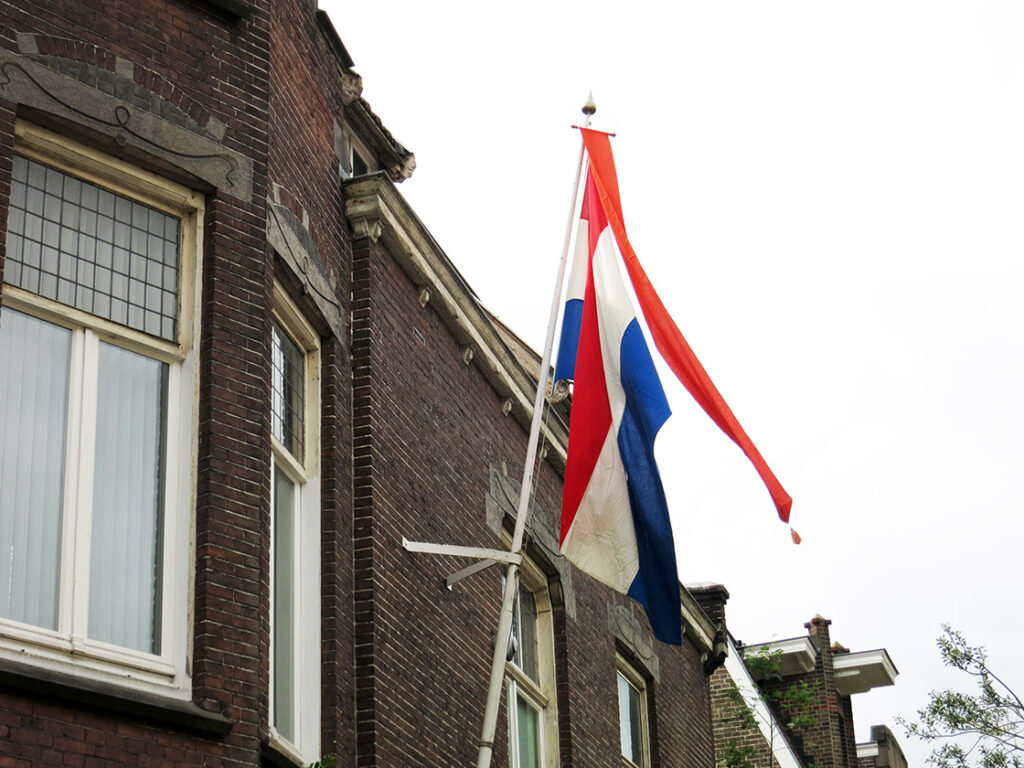 Bandera holandesa - Día del Rey en Holanda