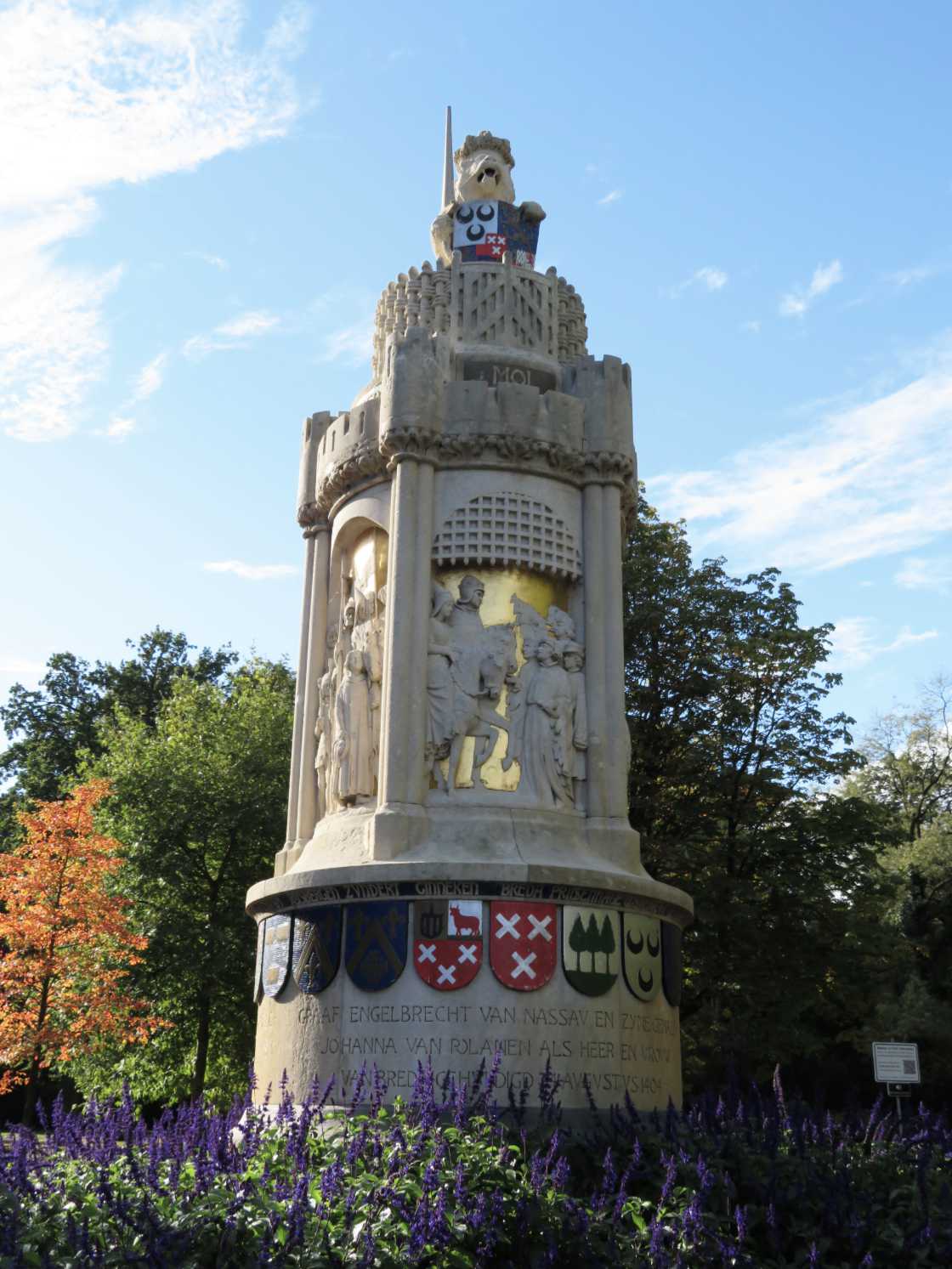 Monumento a los Condes de Nassau-Oranje en Breda