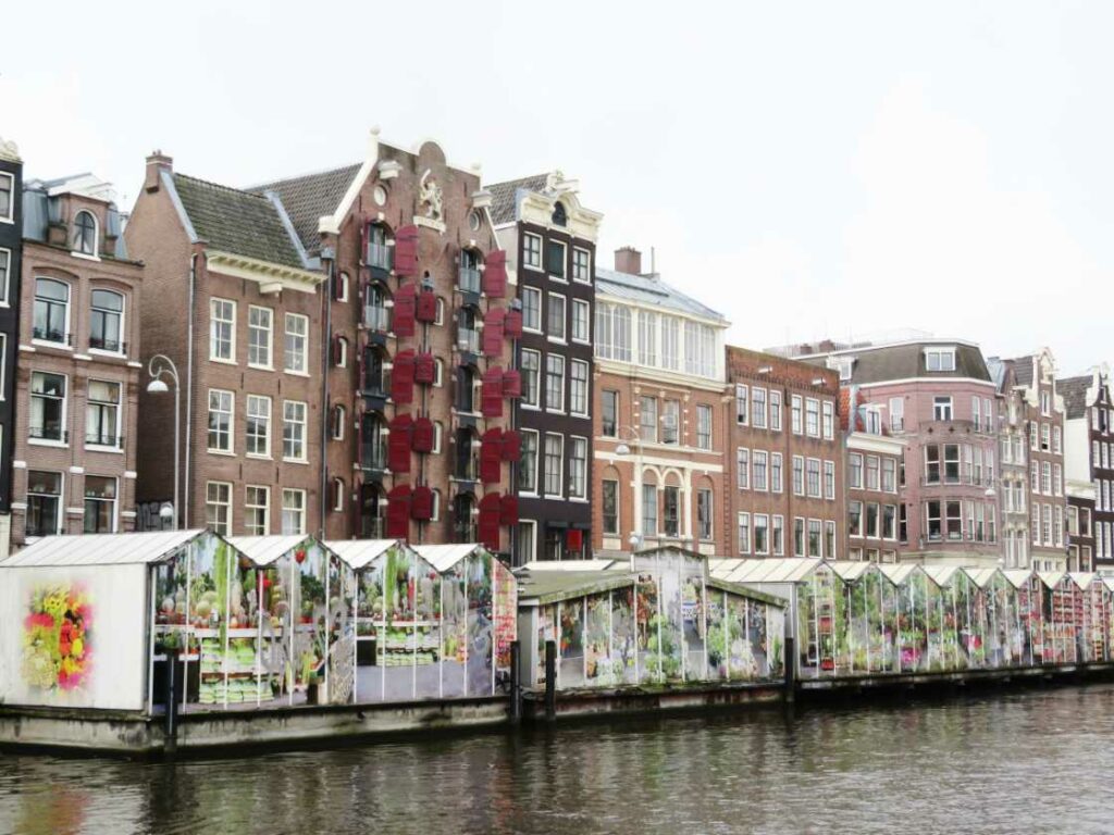 Mercado de las flores en Ámsterdam