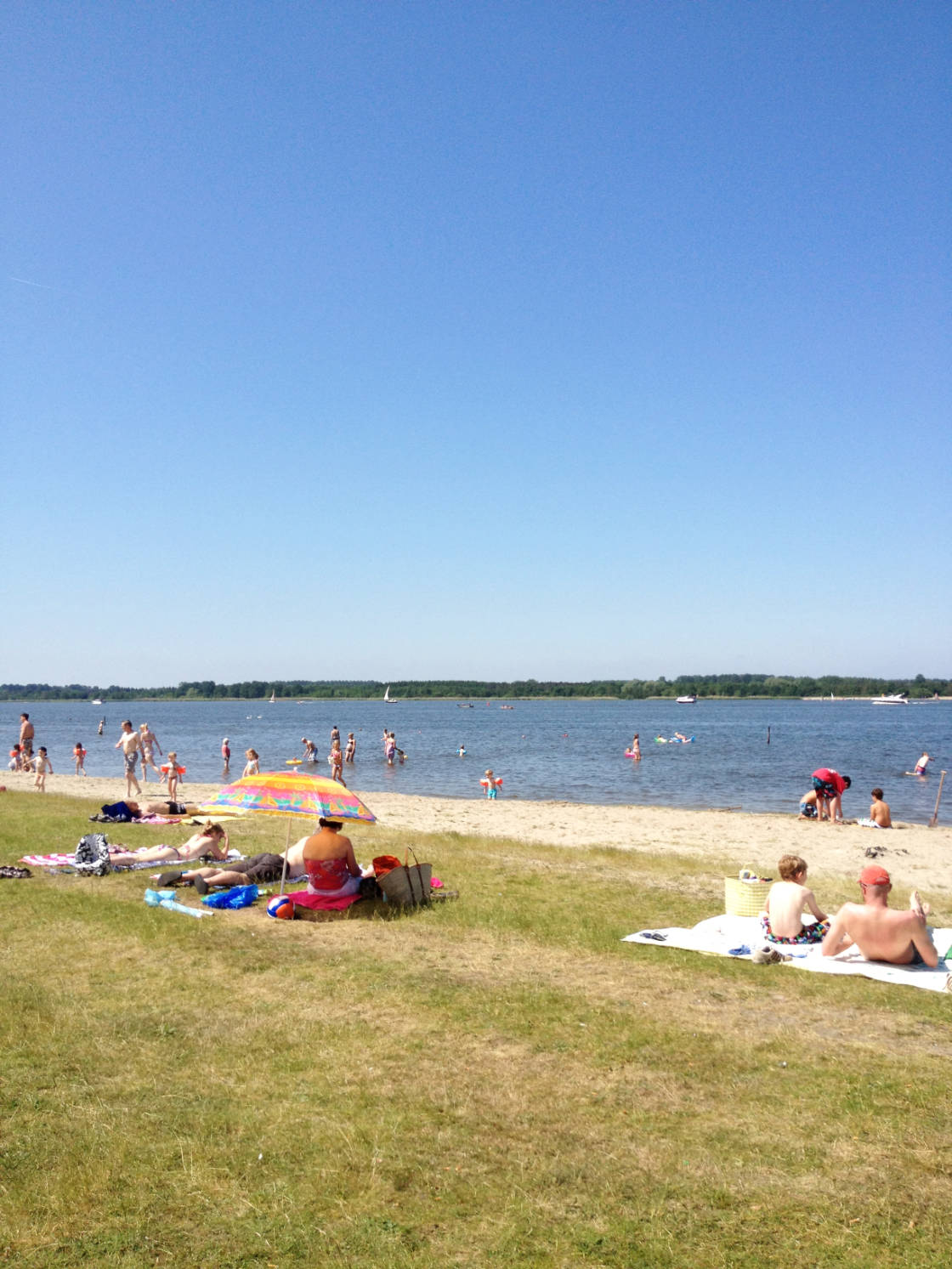 Strand Horst - Playa en Holanda