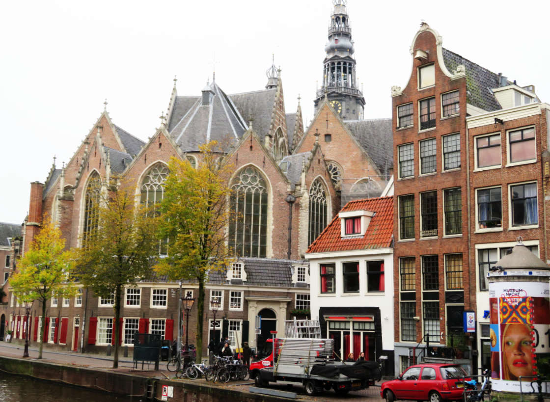 Oude Kerk Barrio Rojo Amsterdam Holanda