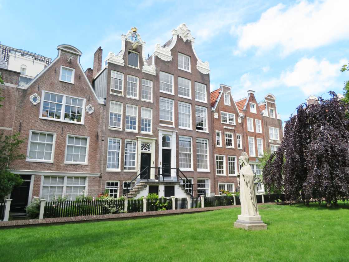 Begijnhof Beguinario de Amsterdam Holanda