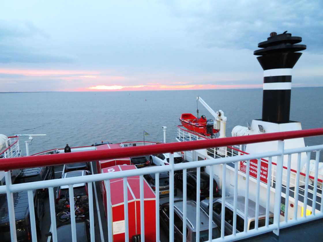 Ferry a Ameland Holanda