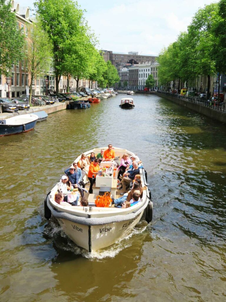 Paseo en barco por Ámsterdam Holanda