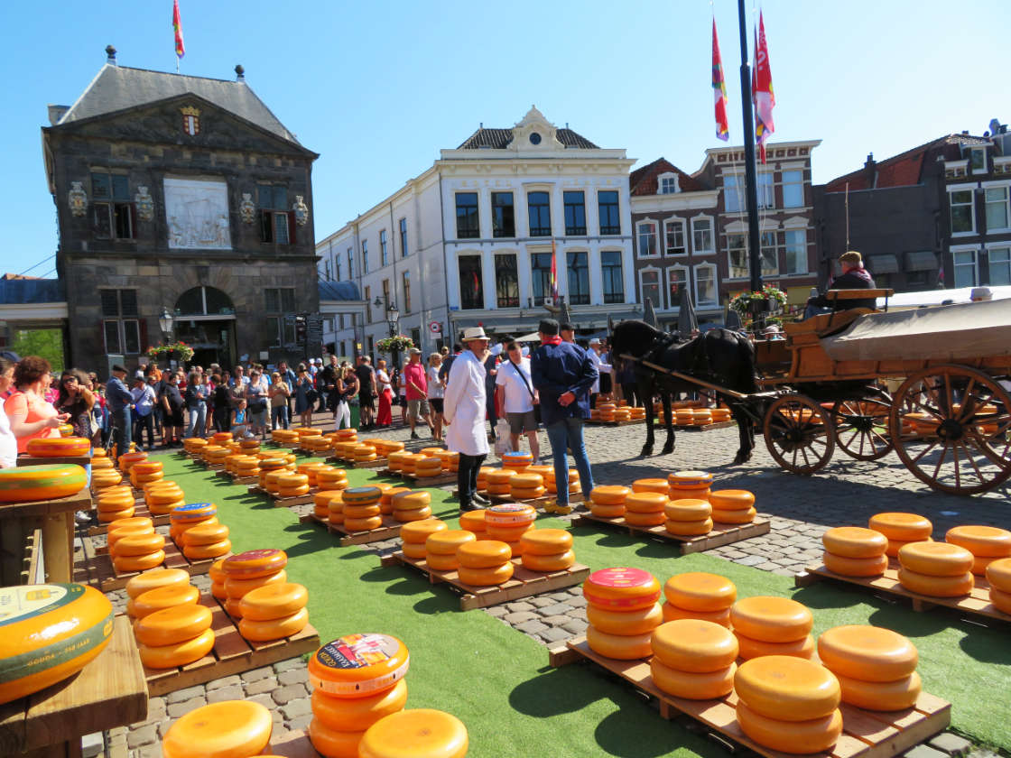 Mercado de quesos de Gouda