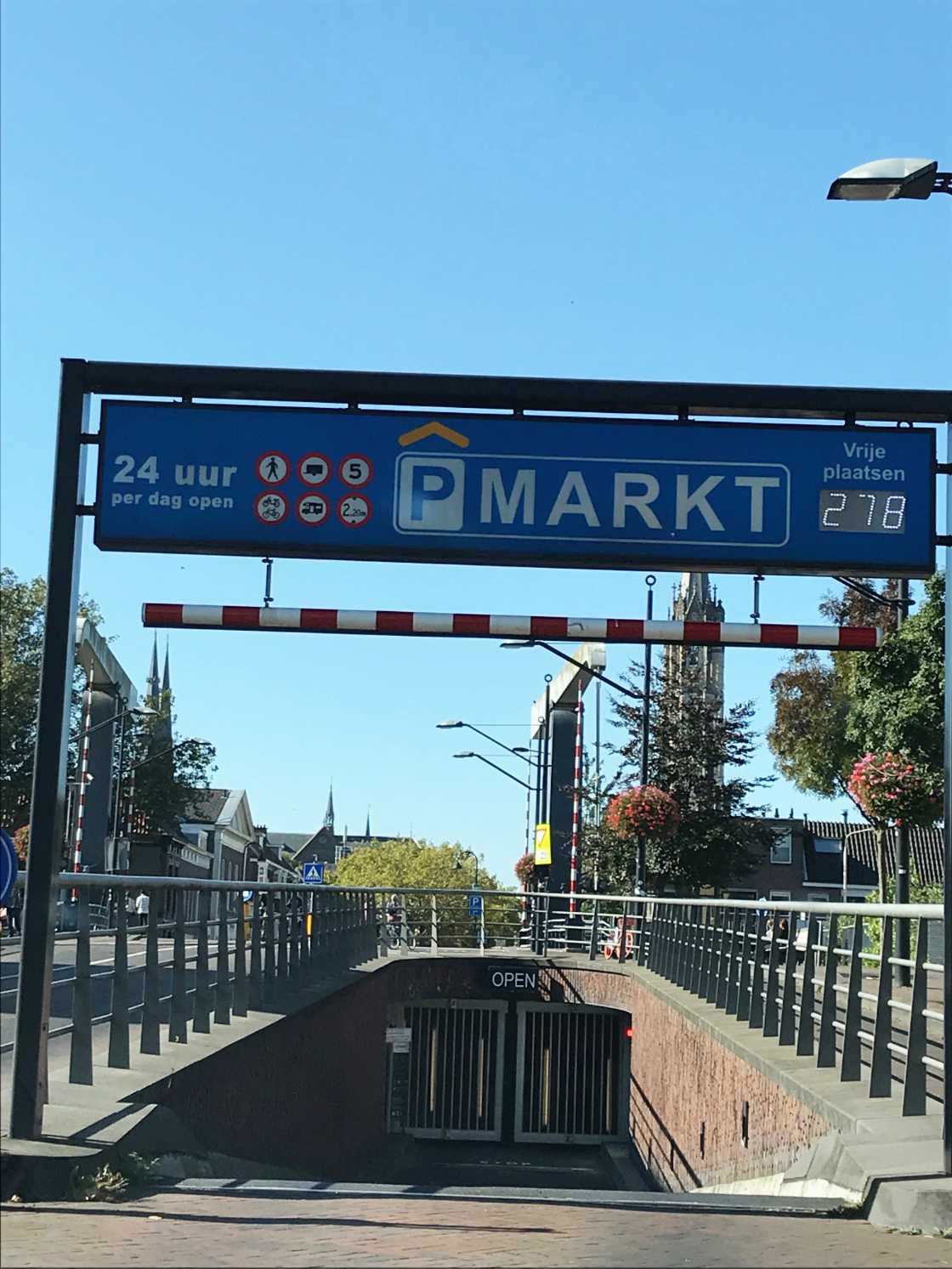 Aparcamiento de coches en Holanda