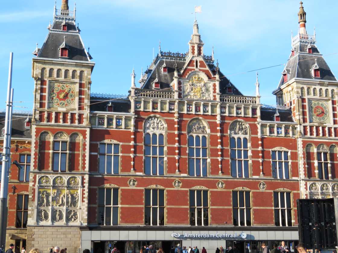 Estación Central de Ámsterdam Holanda