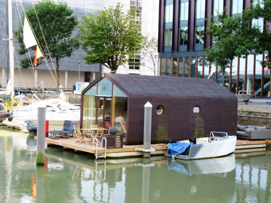 Wikkelboats at Wijnhaven Rotterdam