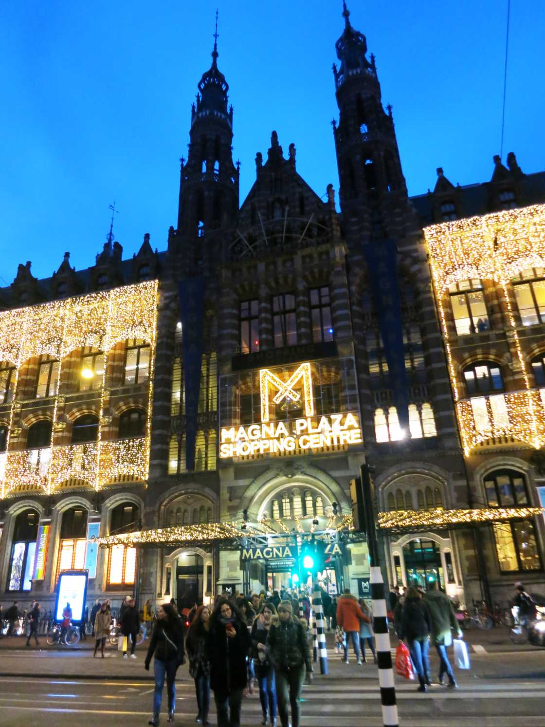 Amsterdam en Navidad - Calles iluminadas