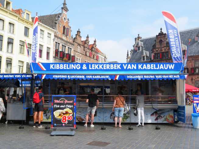 Mercados en Holanda - Pescadería