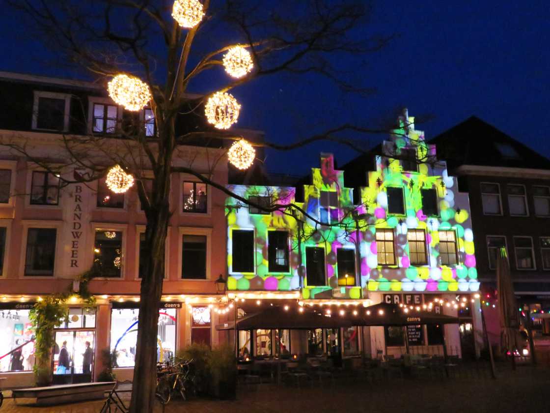 Festival de luces en Utrecht Holanda