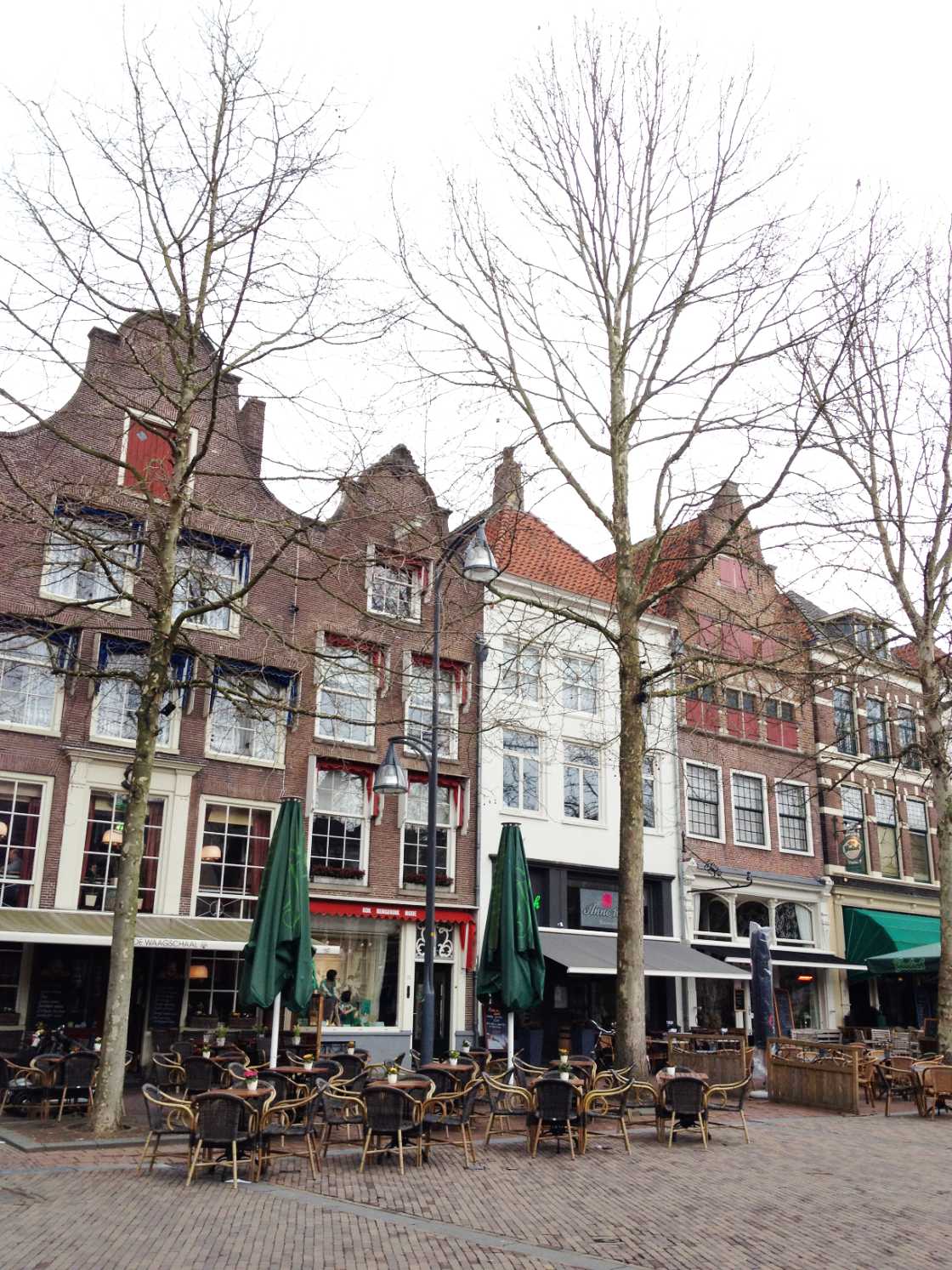 Invierno en la ciudad de Deventer Holanda