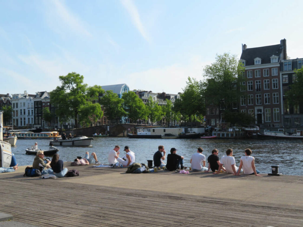 Verano en Ámsterdam Holanda