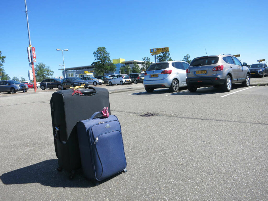 Equipaje para un viaje a Holanda