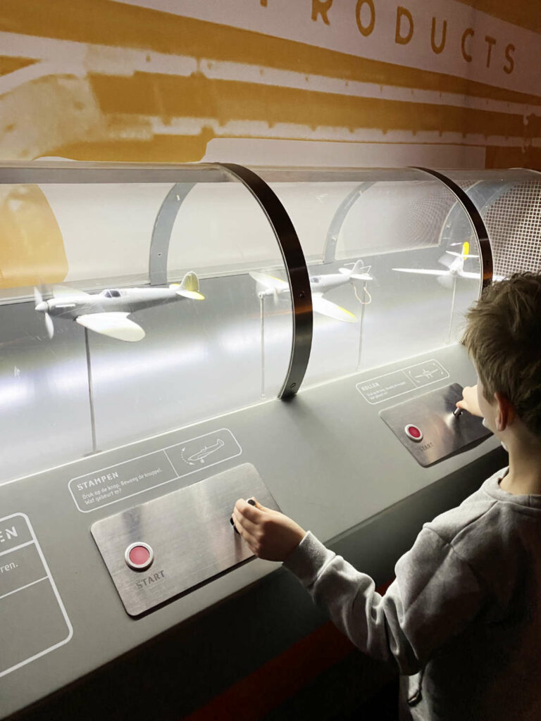 Luchtvaartmuseum Aviodrome con niños