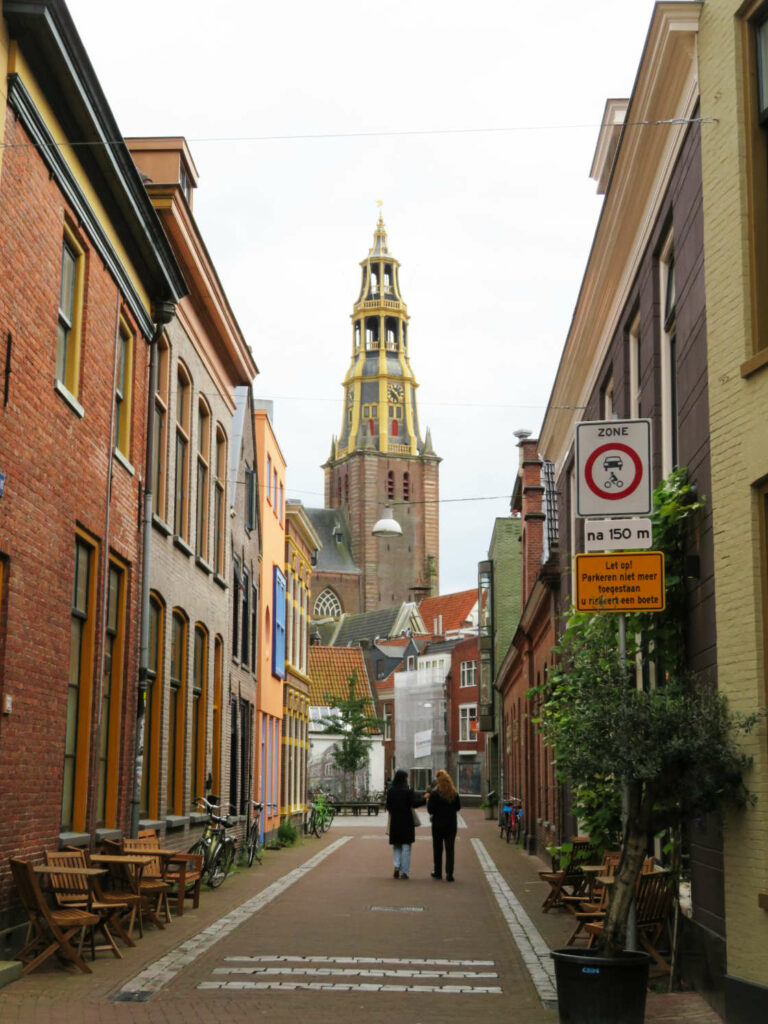 Ciudad universitaria de Groningen Holanda