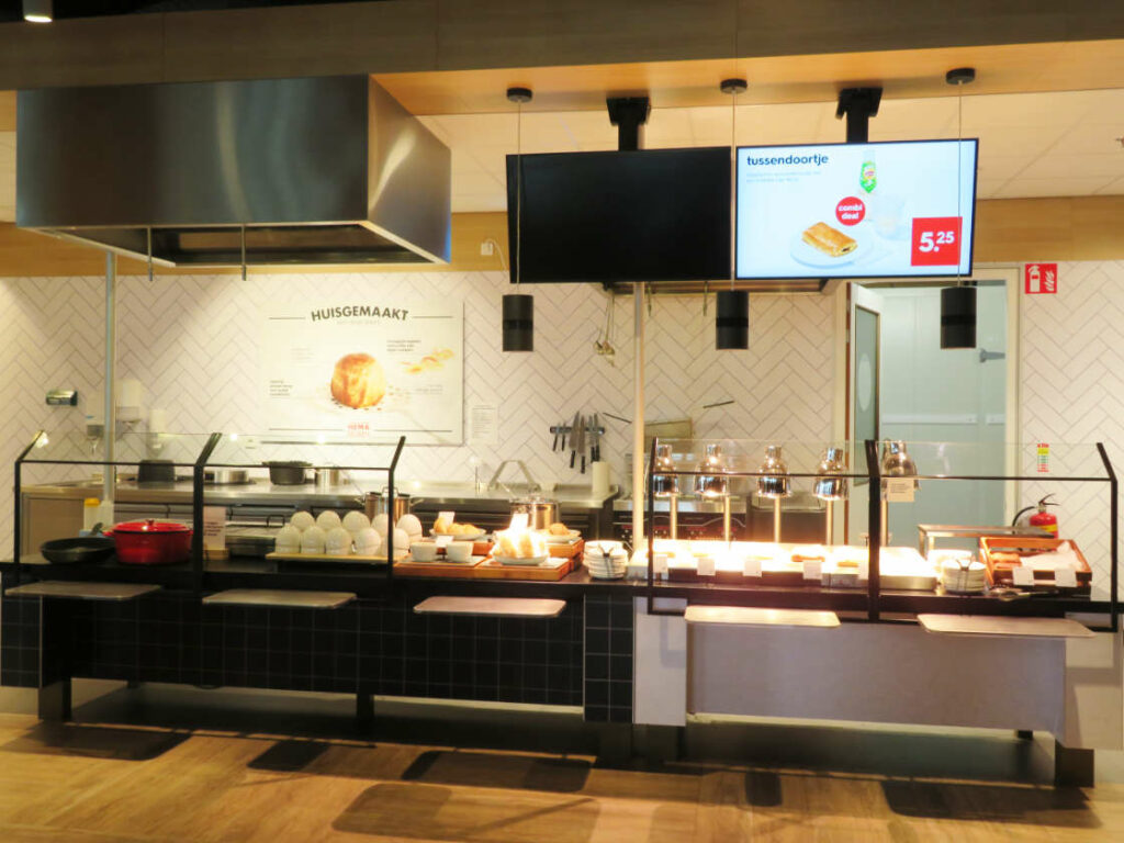 Cafetería HEMA Eindhoven Holanda