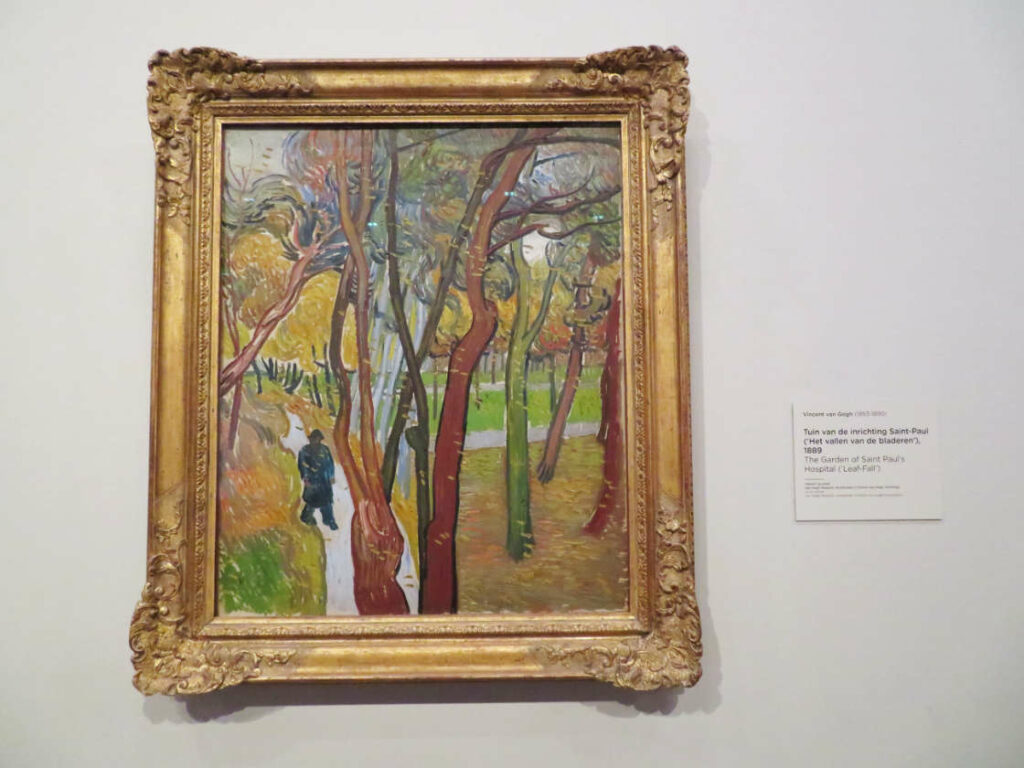 Hojas que caen - Vincent Van Gogh