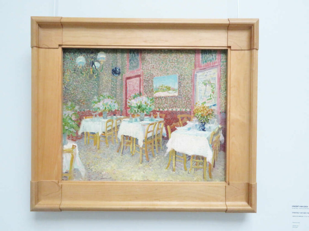 Interior de un restaurante - Vincent van Gogh