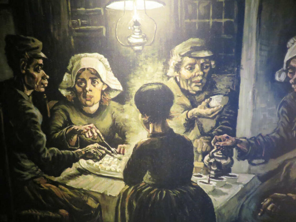 Los comedores de patatas - Vincent Van Gogh