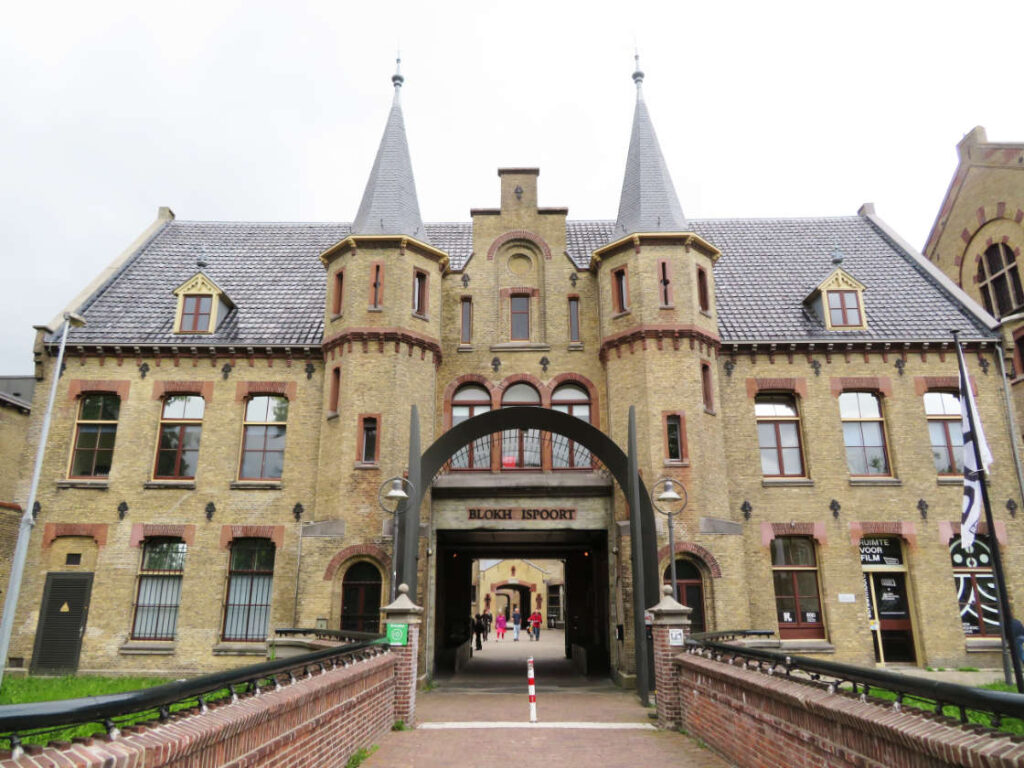 Antigua prisión Blokhuispoort en Leeuwarden Holanda