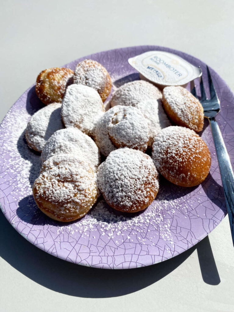 Poffertjes holandeses